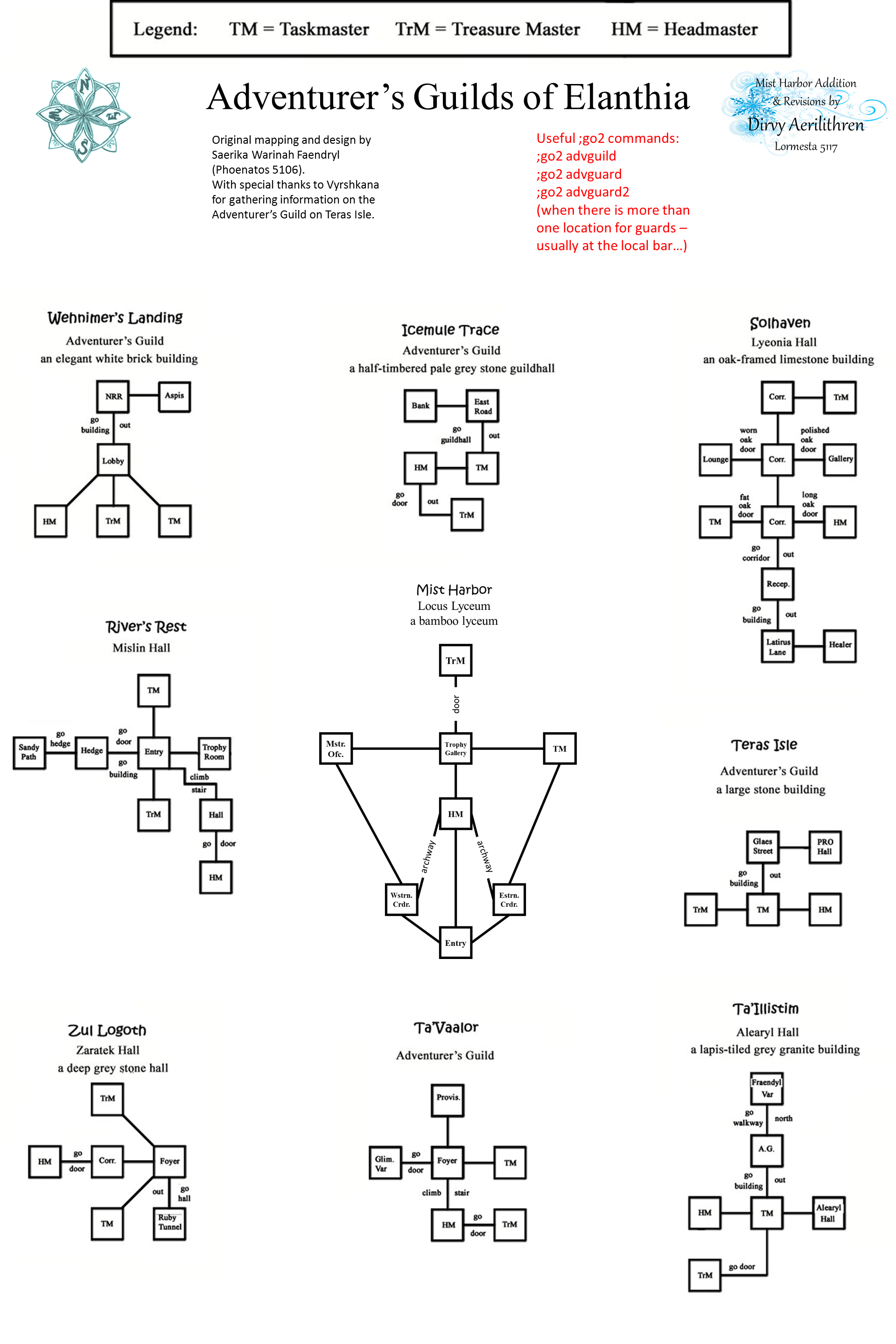 Map of adventurers guild-1485358936 showing room [Adventurer's Guild, Lobby]. Click on rooms to navigate or use the nearby rooms list below for accessible navigation.