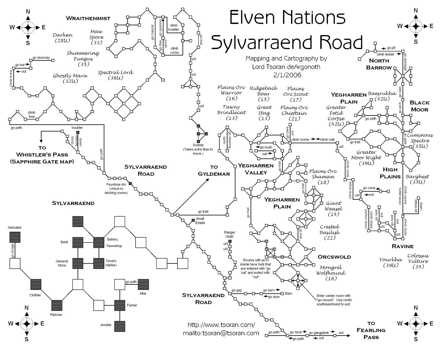 Map of en-sylvarraend-1264234799 showing room [Sylvarraend Road]. Click on rooms to navigate or use the nearby rooms list below for accessible navigation.