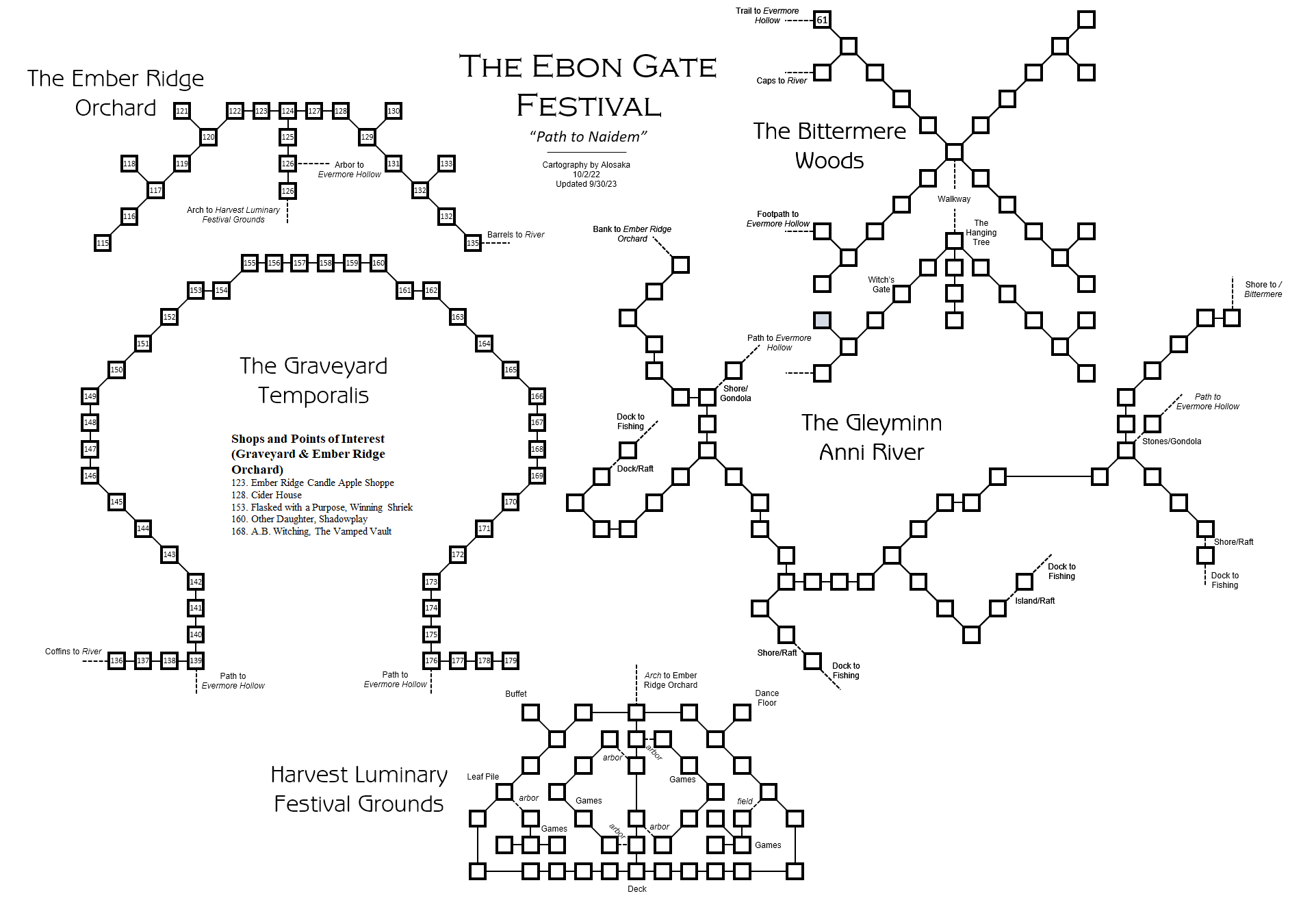 Map of fest-naidem-part2-1730328833 showing room [Graveyard Temporalis, Entrance]. Click on rooms to navigate or use the nearby rooms list below for accessible navigation.
