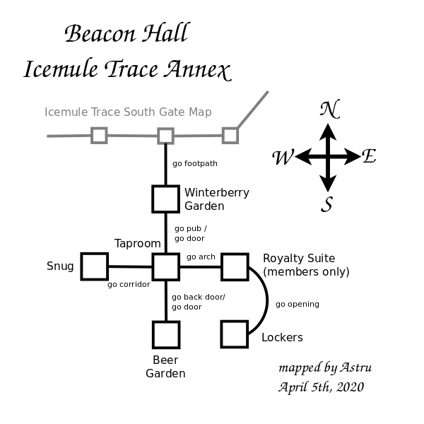 Map of imt-beacon hall showing room [Icemule, Winterberry Park]. Click on rooms to navigate or use the nearby rooms list below for accessible navigation.