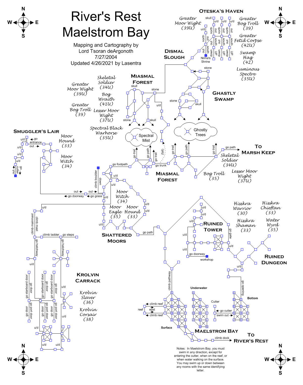 Map of rr-maelstrom-1619824696 showing room [Oteska's Haven, Niima's Shrine]. Click on rooms to navigate or use the nearby rooms list below for accessible navigation.