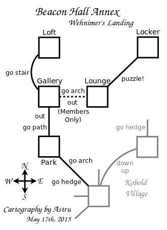 Map of wl-beacon hall showing room [Beacon Hall Annex, Commons Park]. Click on rooms to navigate or use the nearby rooms list below for accessible navigation.