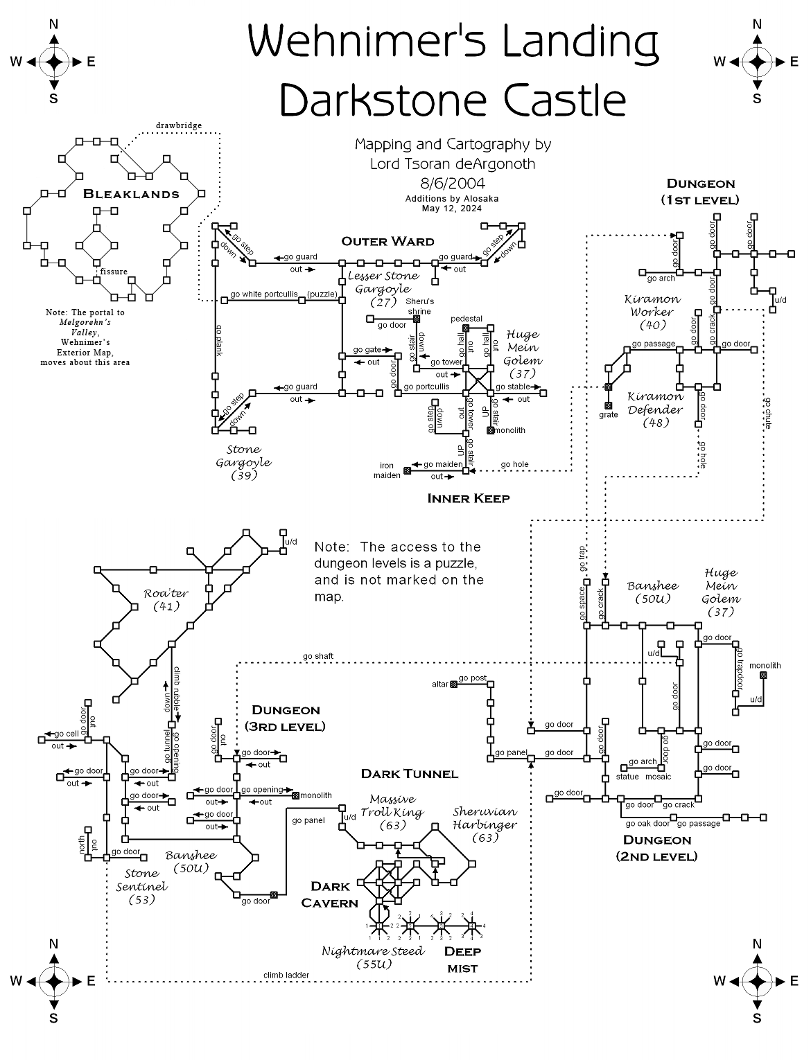 Map of wl-darkstone-1717380773 showing room [Darkstone, Dungeon]. Click on rooms to navigate or use the nearby rooms list below for accessible navigation.