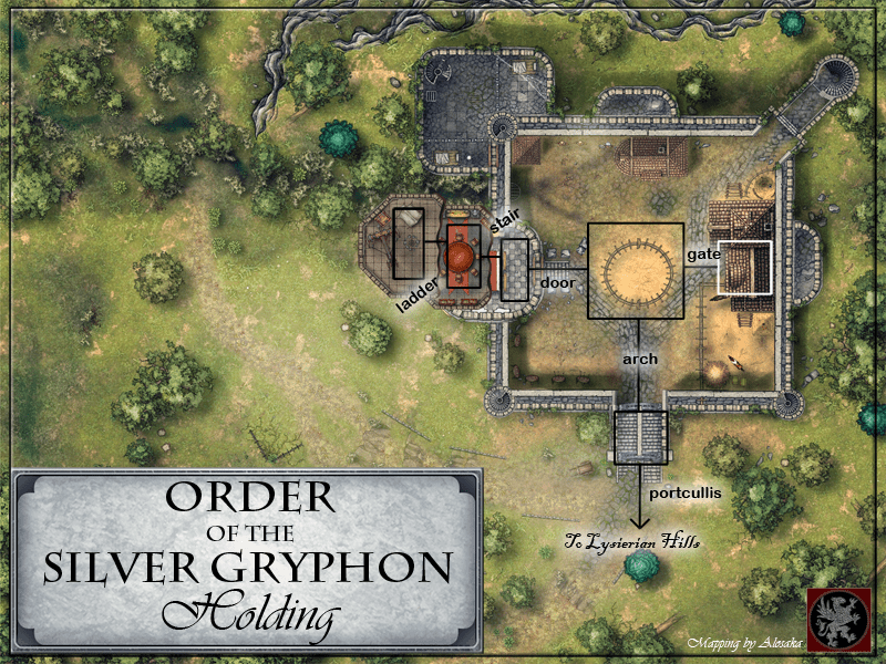 Map of wl-gryphon holding-1625109388 showing room [Gryphon Holding, Barbican]. Click on rooms to navigate or use the nearby rooms list below for accessible navigation.
