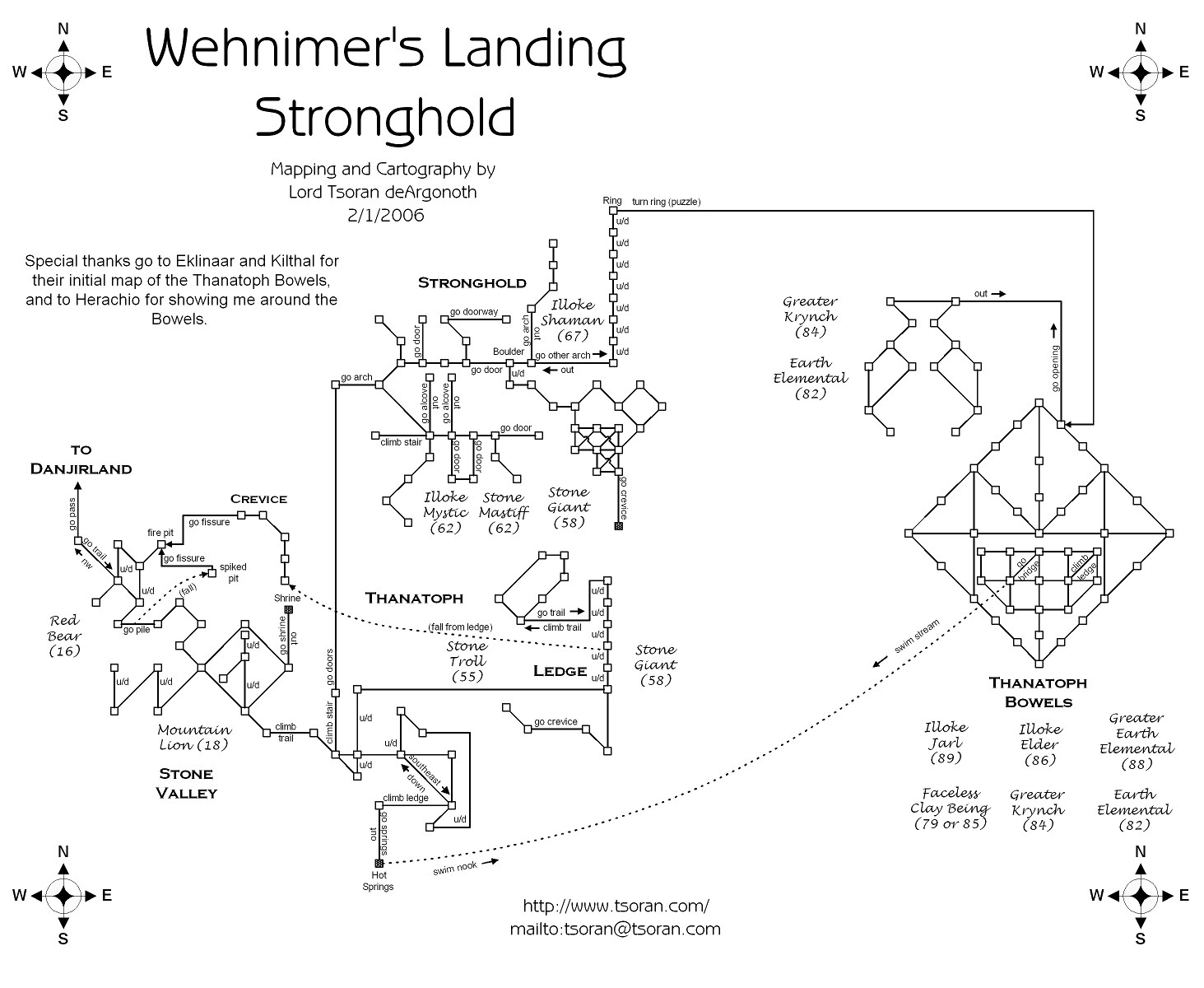 Map of wl-stronghold-1264234799 showing room [Thanatoph, Stone Valley]. Click on rooms to navigate or use the nearby rooms list below for accessible navigation.