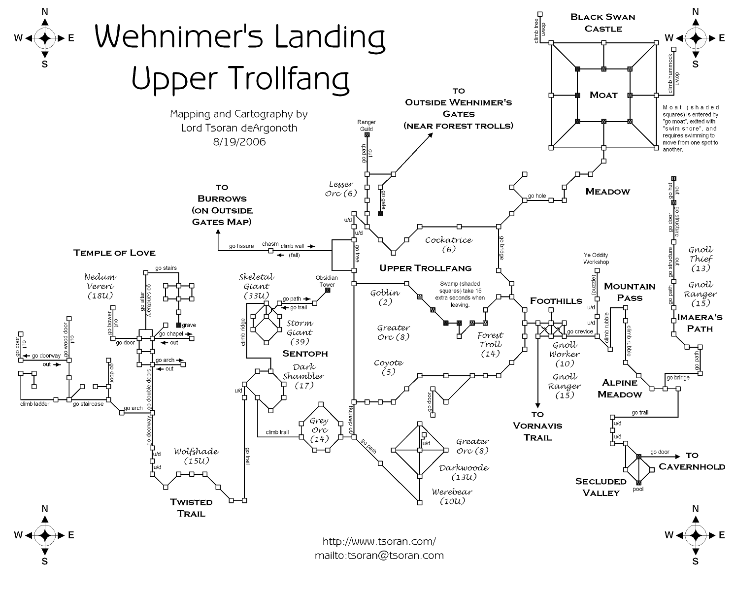 Map of wl-trollfang-1264234799 showing room [Upper Trollfang]. Click on rooms to navigate or use the nearby rooms list below for accessible navigation.